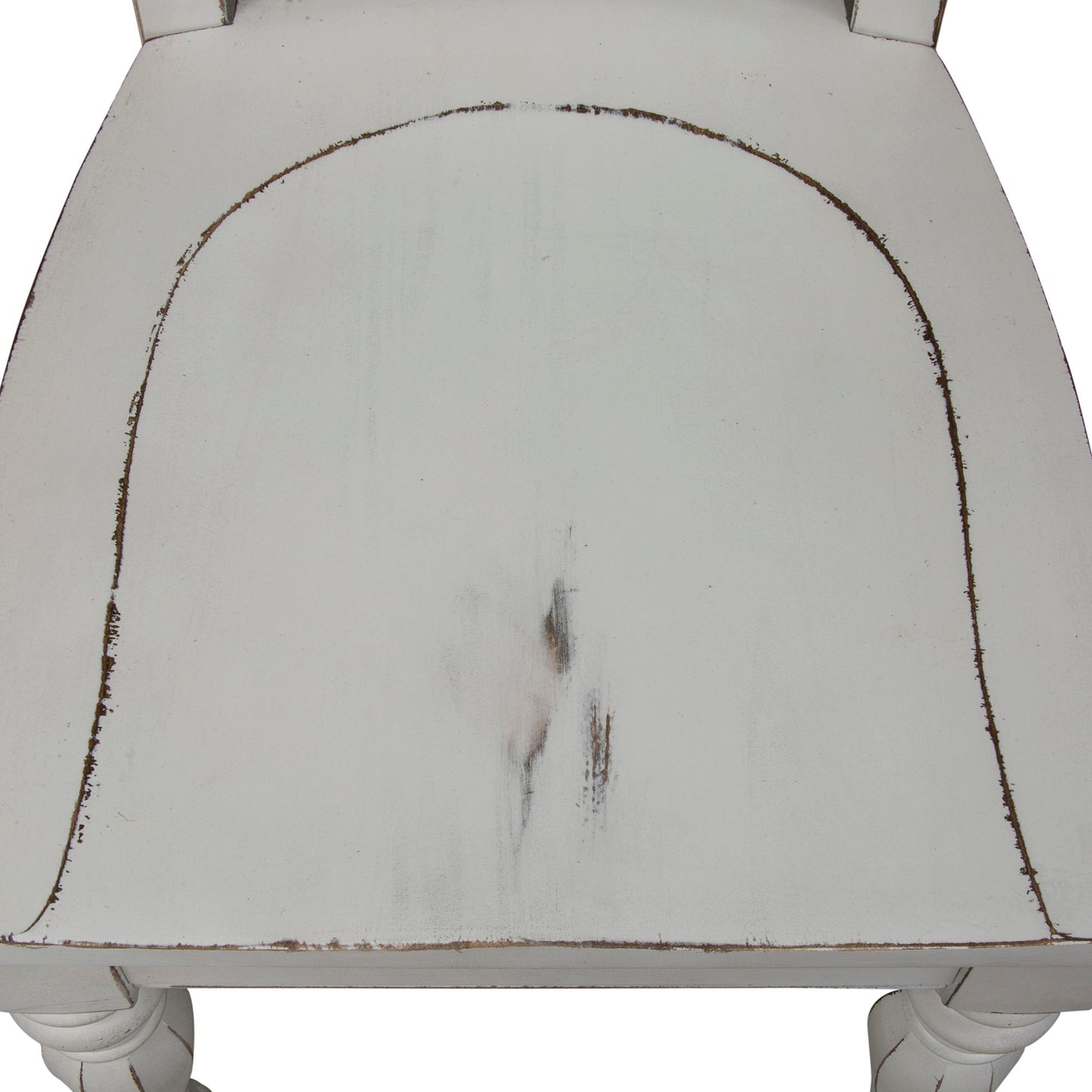 Magnolia Manor - Splat Back Side Chair - White - Hornell Furniture Outlet
