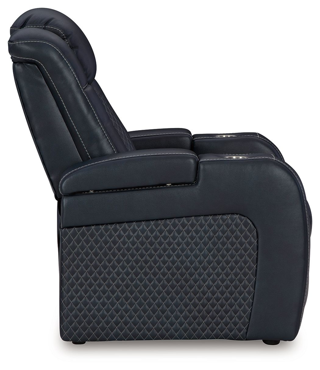 Fyne - dyme - Power Recliner/Adj Headrest - Hornell Furniture Outlet