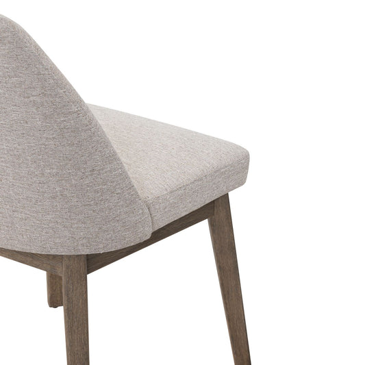 Edison - Upholstered Side Chair (RTA) - Brownstone With Faux Marble Tops - Hornell Furniture Outlet