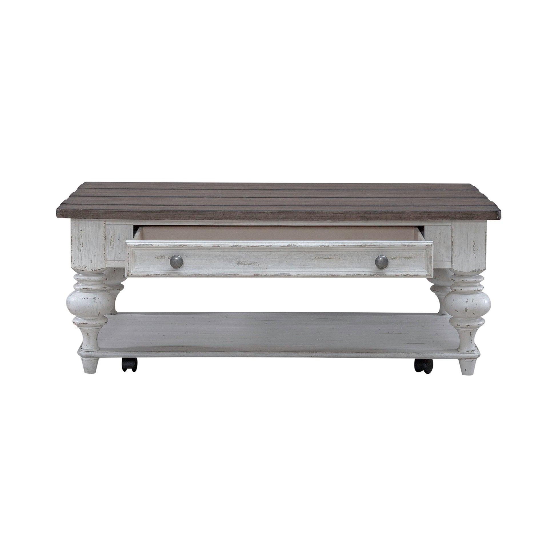 River Place - Cocktail Table - White - Hornell Furniture Outlet