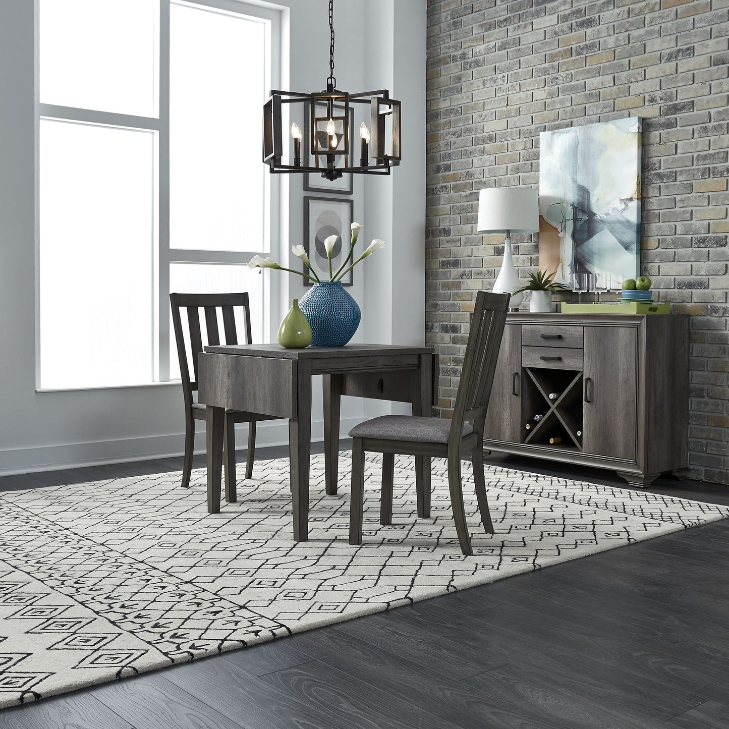 Tanners Creek - Drop Leaf Set - Hornell Furniture Outlet