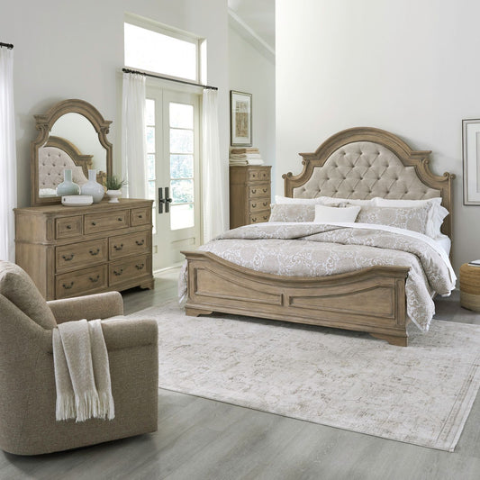 Magnolia Manor - Upholstered Bedroom Set - Hornell Furniture Outlet