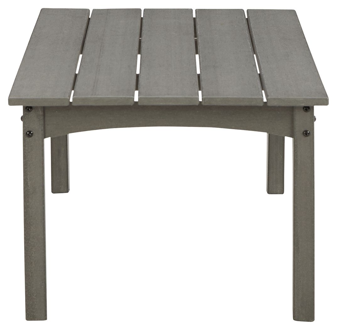 Visola - Gray - Rectangular Cocktail Table - Hornell Furniture Outlet