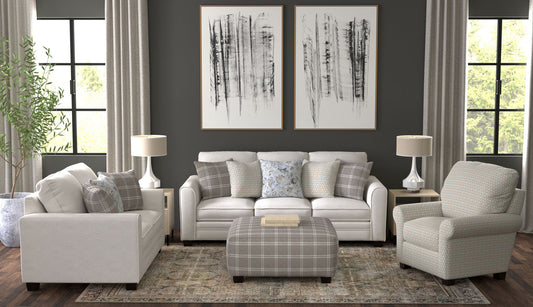 Magnolia - Accent Chair - Sky - Hornell Furniture Outlet