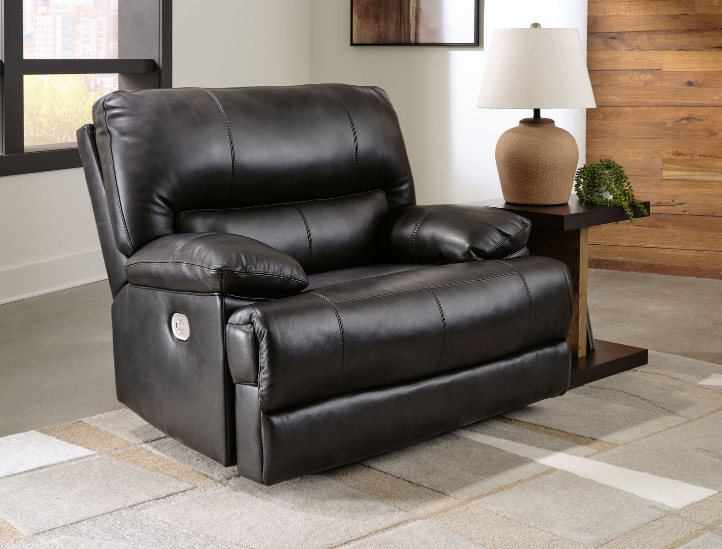 Mountainous - Eclipse - Power Recliner With Adj Headrest - Hornell Furniture Outlet