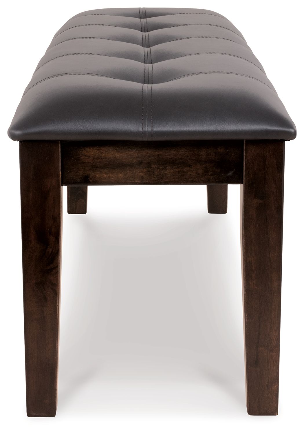 Haddigan - Dark Brown - Large UPH Dining Room Bench - Hornell Furniture Outlet