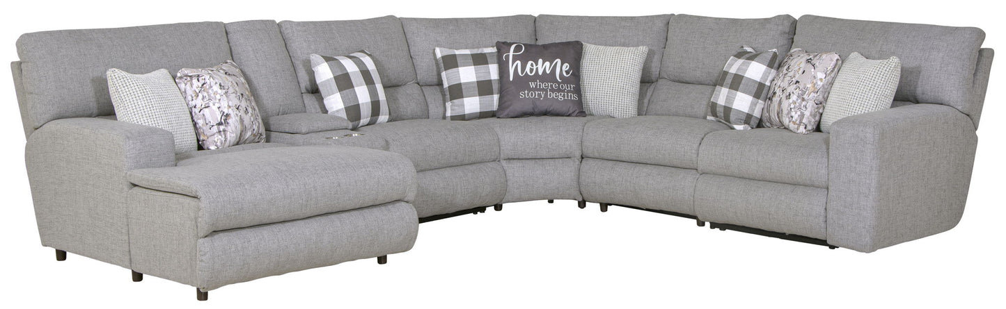 Rockport - Reclining Sectional - Hornell Furniture Outlet