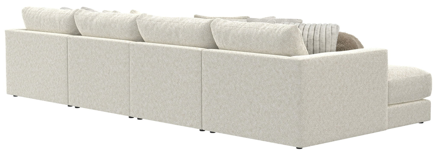 Ritzy - Modular Sofa And Included Cocktail Ottoman - Hornell Furniture Outlet