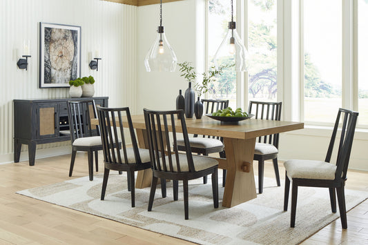 Galliden - Rectangular Dining Room Set - Hornell Furniture Outlet