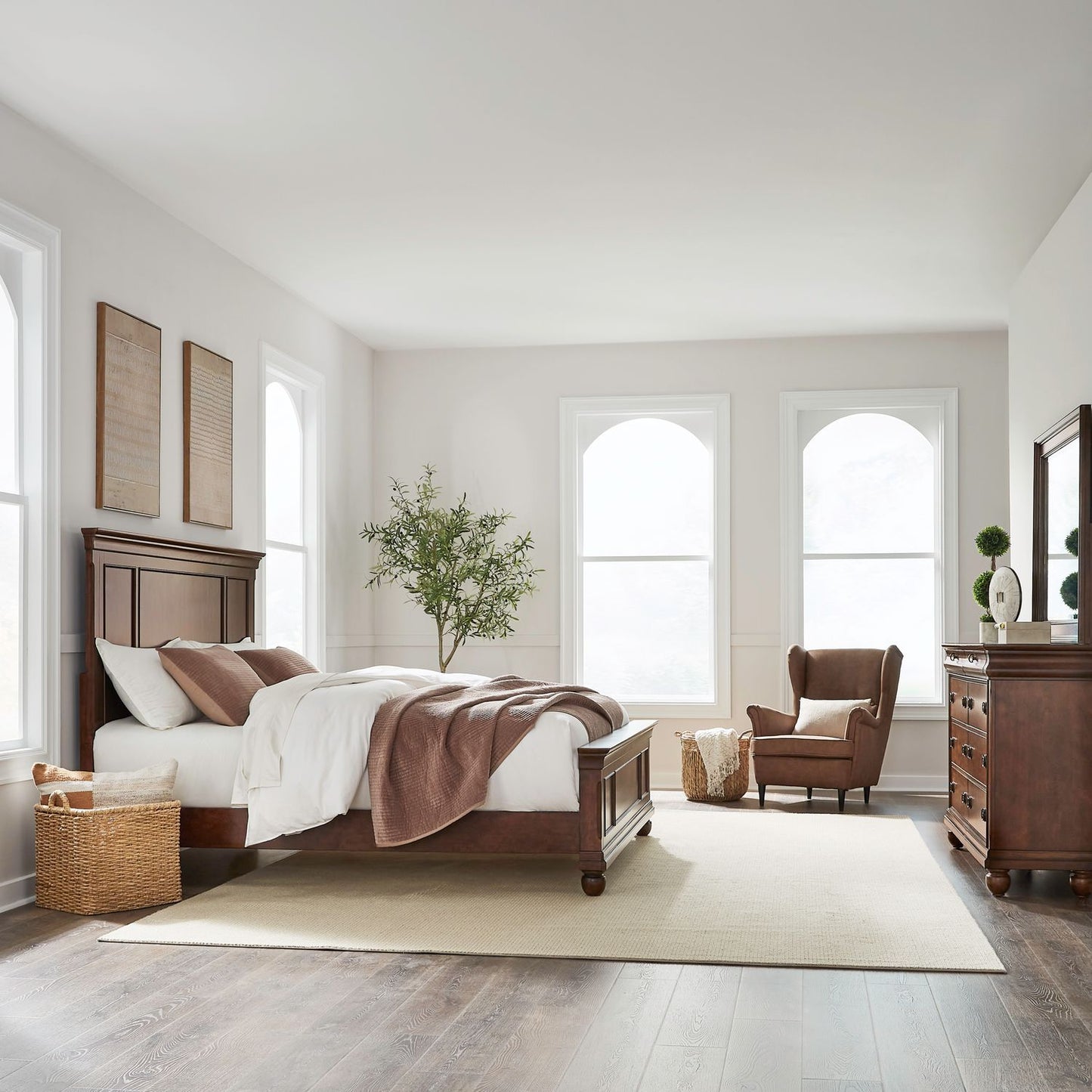 Rustic Traditions - Panel Bedroom Set - Hornell Furniture Outlet