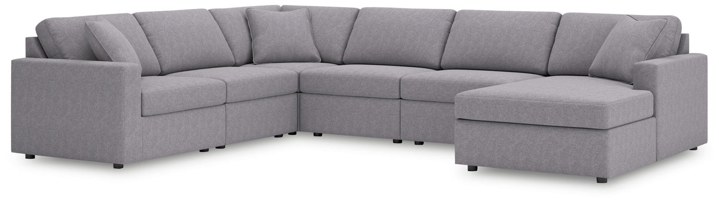 Modmax - Granite - Sectional - Hornell Furniture Outlet