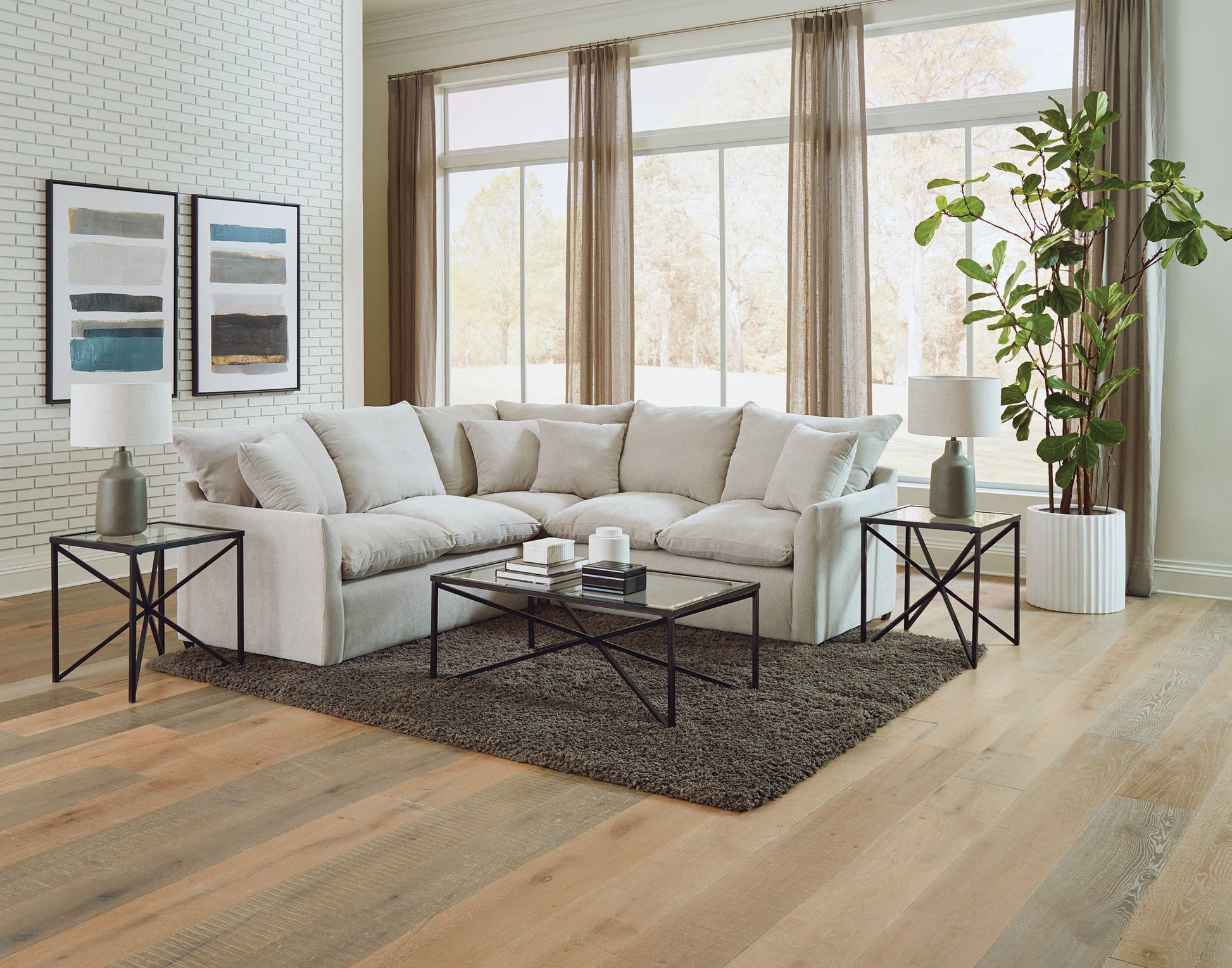 Harper - Sectional - Hornell Furniture Outlet