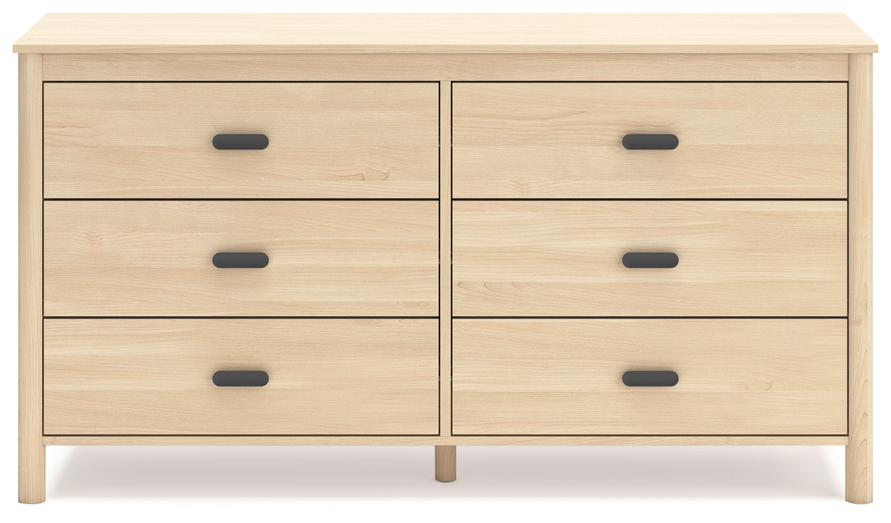 Cabinella - Tan - Six Drawer Dresser - Hornell Furniture Outlet