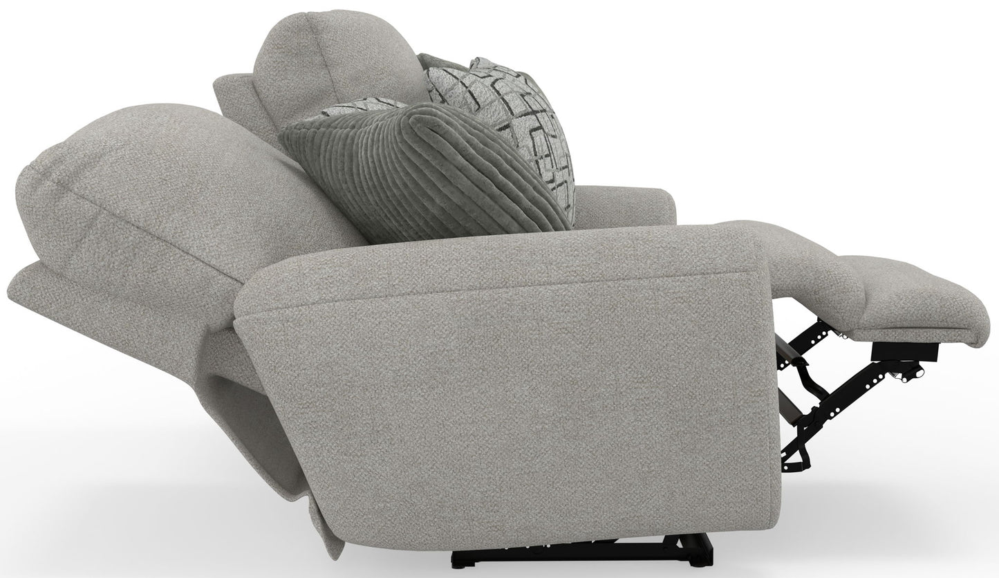 Maxwell - Power Deep Seat Reclining Sofa - Hornell Furniture Outlet