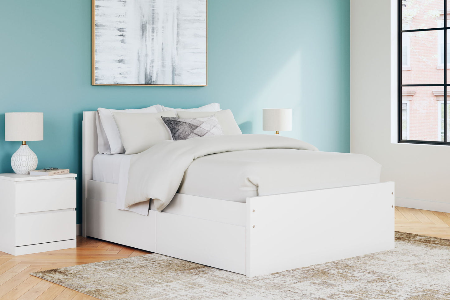Onita - Panel Platform Bed - Hornell Furniture Outlet