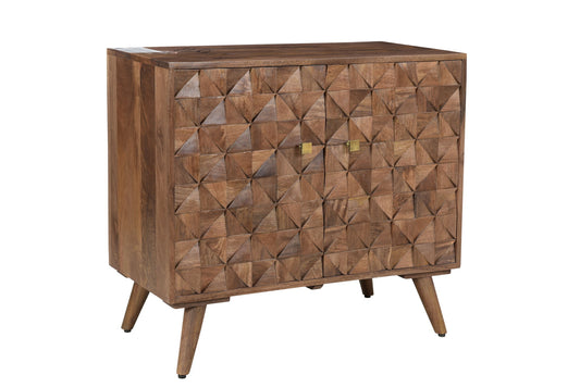 Veneto - Accent Cabinet - Dark Brown - Hornell Furniture Outlet