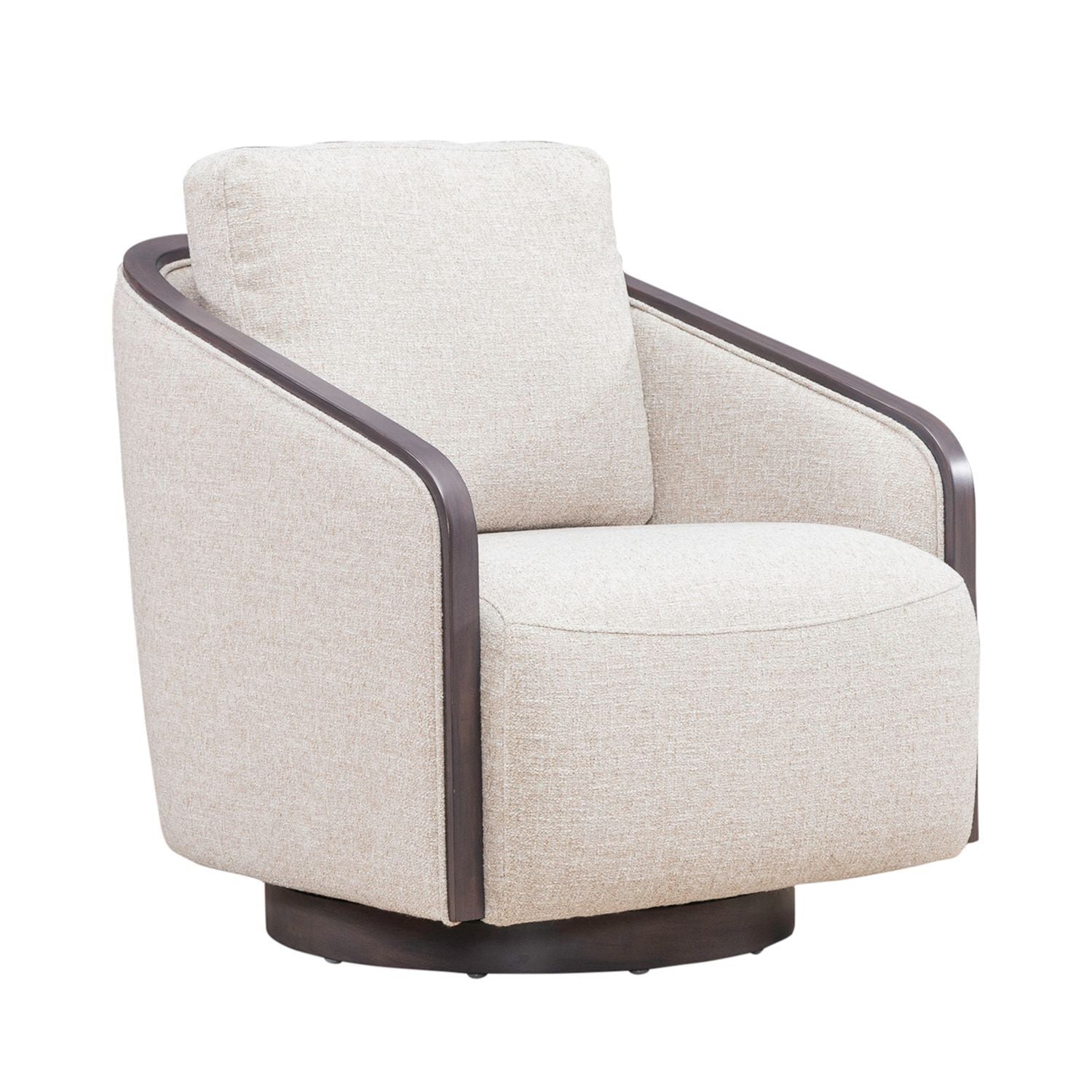 Nora - Upholstered Swivel Accent Chair - Hornell Furniture Outlet
