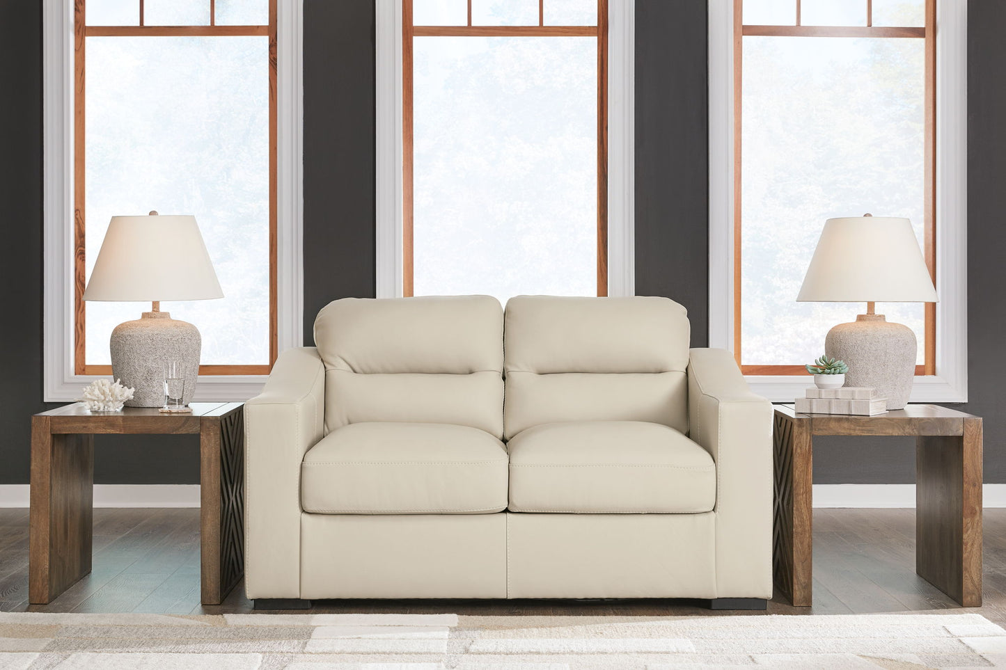 Treasure Trove - Almond - Loveseat - Hornell Furniture Outlet