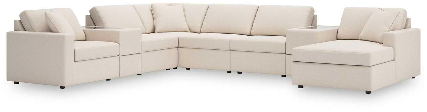 Modmax - Oyster - Sectional - Hornell Furniture Outlet