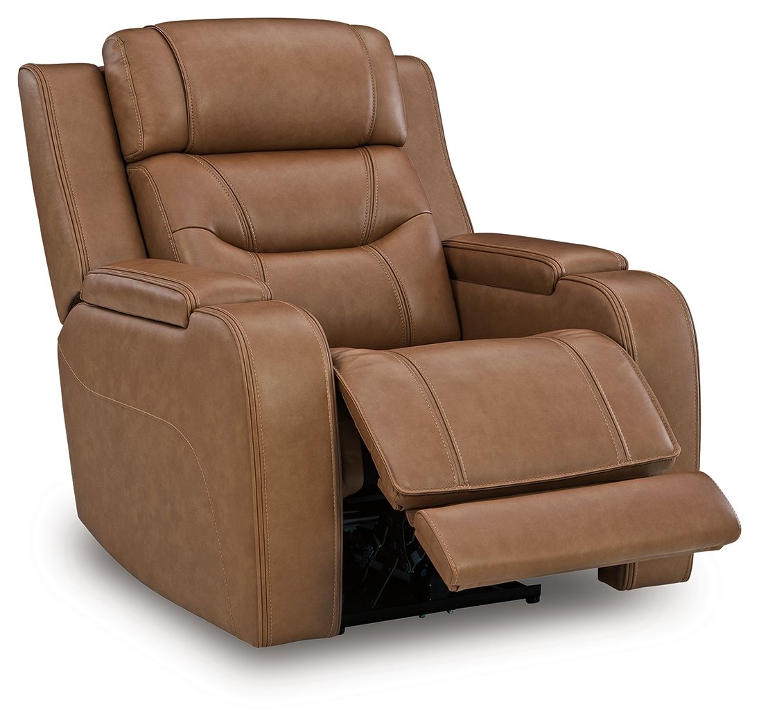 Knightington - Power Recliner With Audio Seating - Hornell Furniture Outlet