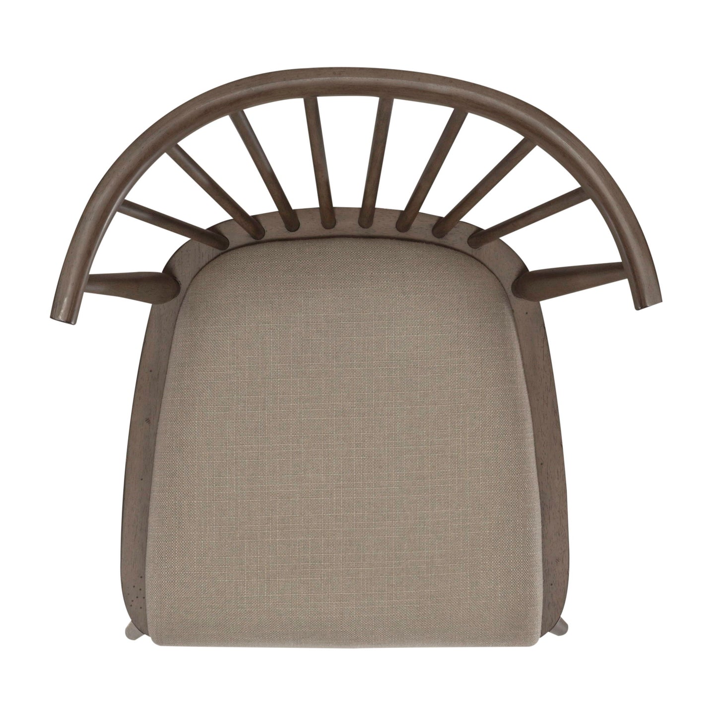 Americana Farmhouse - Upholstered Seat Windsor Chair (RTA) - Light Brown - Hornell Furniture Outlet
