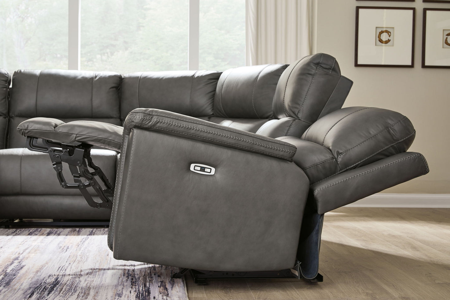 Bleckley - Reclining Sectional - Hornell Furniture Outlet