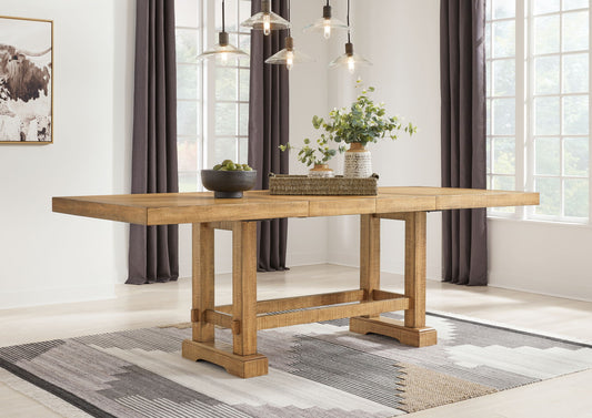 Havonplane - Brown - Rectangular Dining Room Counter Extension Table - Hornell Furniture Outlet