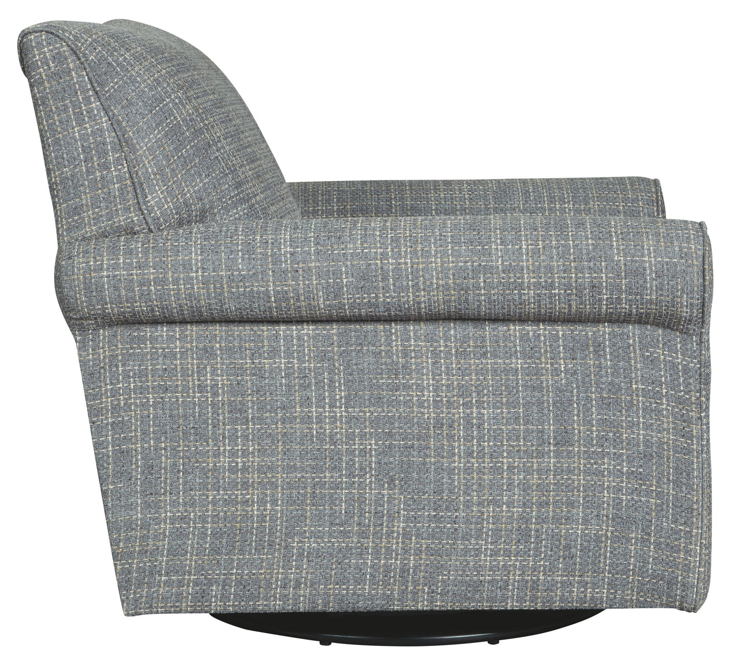 Renley - Ash - Swivel Glider Accent Chair - Hornell Furniture Outlet