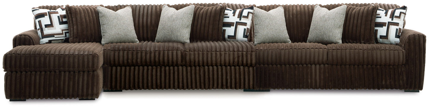 Midnight - Madness - Sectional - Hornell Furniture Outlet