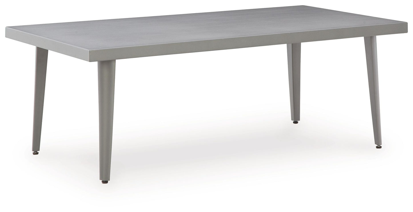 Gali - Gray / Blue - Sofa / Chairs / Table Set (Set of 4) - Hornell Furniture Outlet