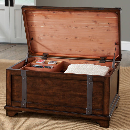 Aspen Skies - Storage Trunk - Hornell Furniture Outlet