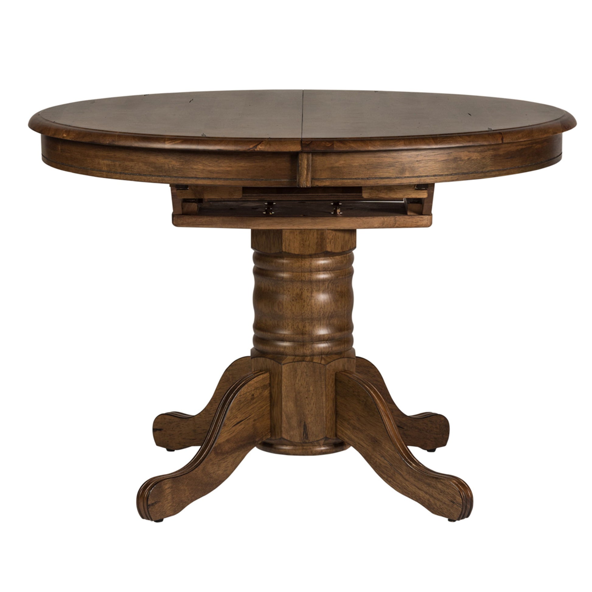 Carolina Crossing - Pedestal Table - Hornell Furniture Outlet