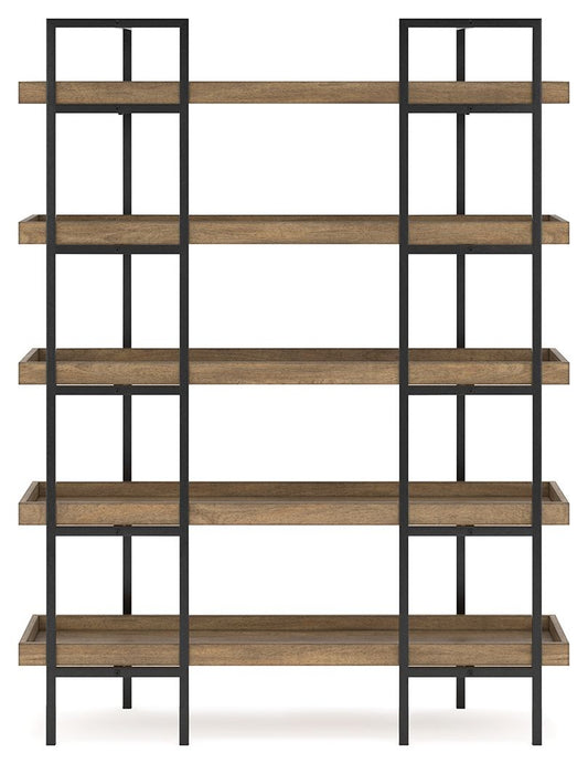 Montia - Light Brown - Bookcase - Hornell Furniture Outlet