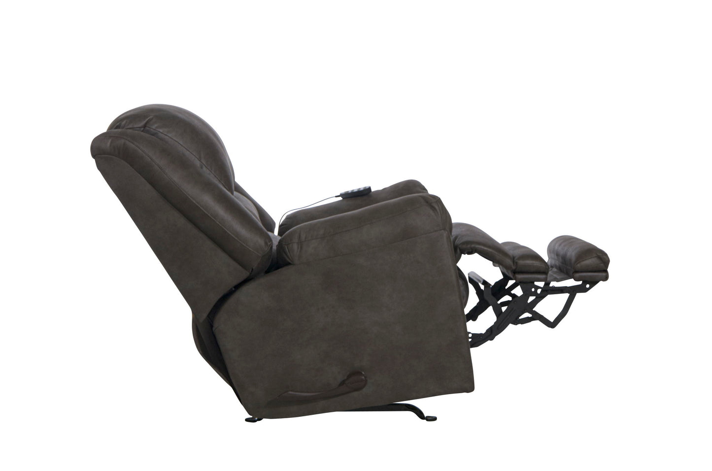 Hayden - Chaise Rocker Recliner With Heat / Massage & Oversize Xtra Comfort Footrest - Hornell Furniture Outlet