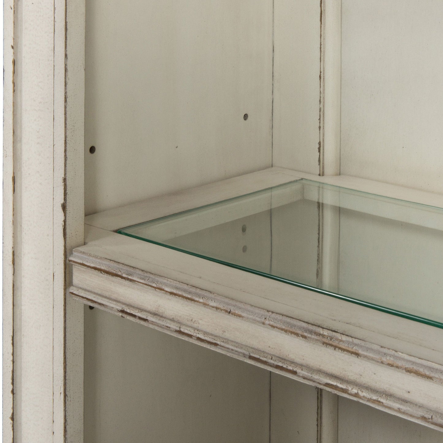 Magnolia Manor - Credenza Hutch - White - Hornell Furniture Outlet