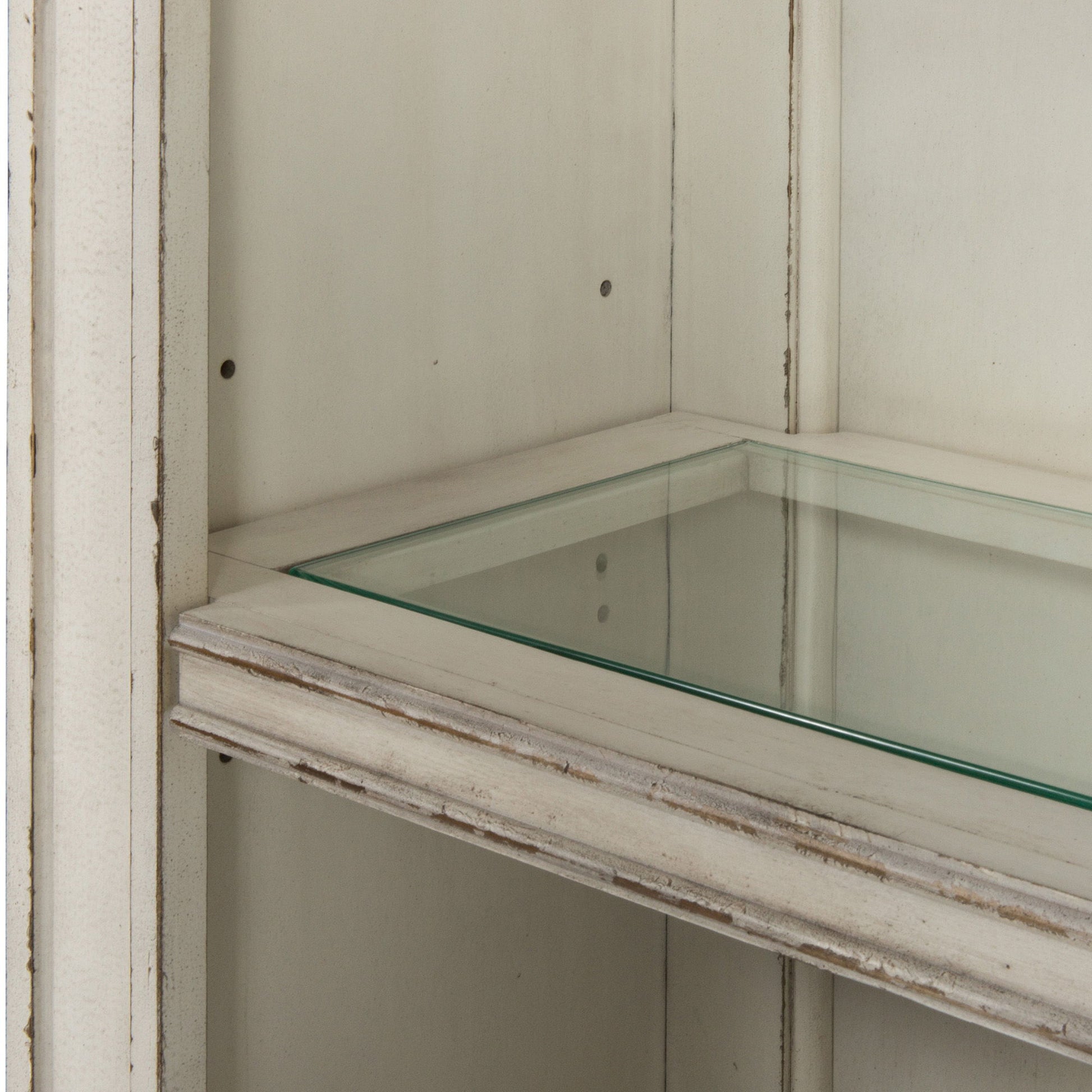 Magnolia Manor - Credenza Hutch - White - Hornell Furniture Outlet