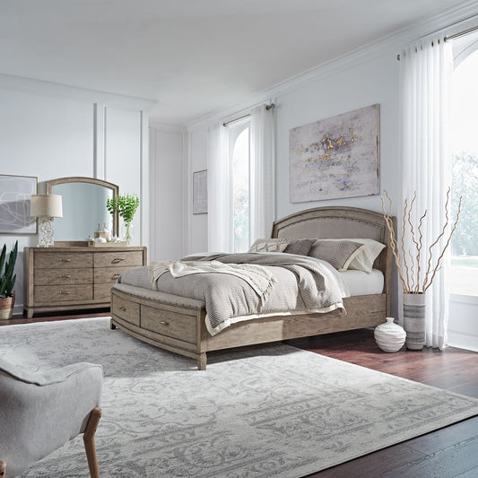Avalon - Upholstered Bedroom Set - Hornell Furniture Outlet