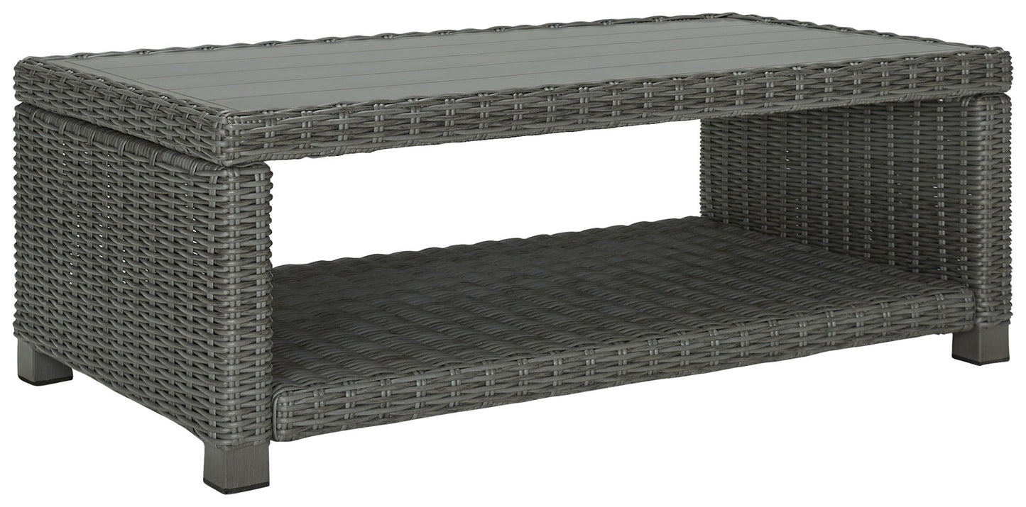 Elite Park - Gray - Rectangular Cocktail Table - Hornell Furniture Outlet