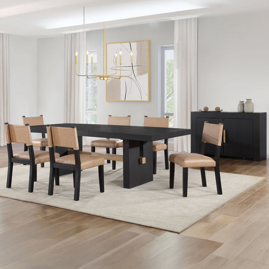 Aubrey - 7 Piece Dining Set - Hornell Furniture Outlet
