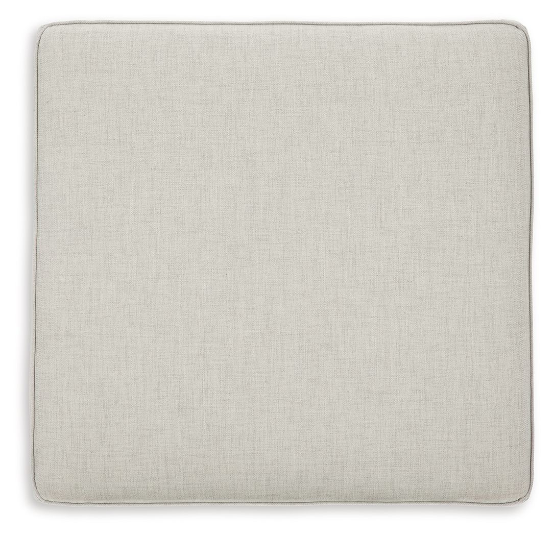 Huntsworth - Dove Gray - Oversized Accent Ottoman - Hornell Furniture Outlet