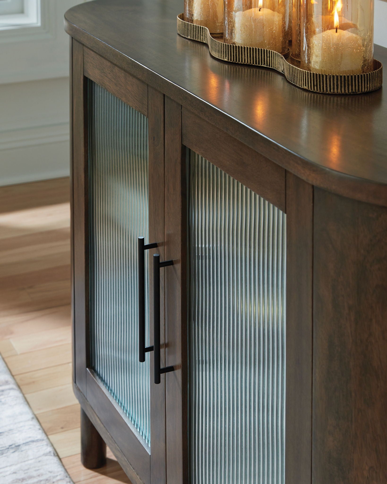 Mayridge - Medium Brown - Accent Cabinet - Hornell Furniture Outlet