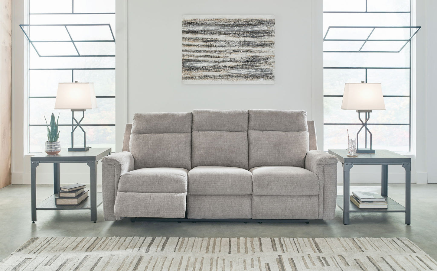 Barnsana - Reclining Living Room Set - Hornell Furniture Outlet