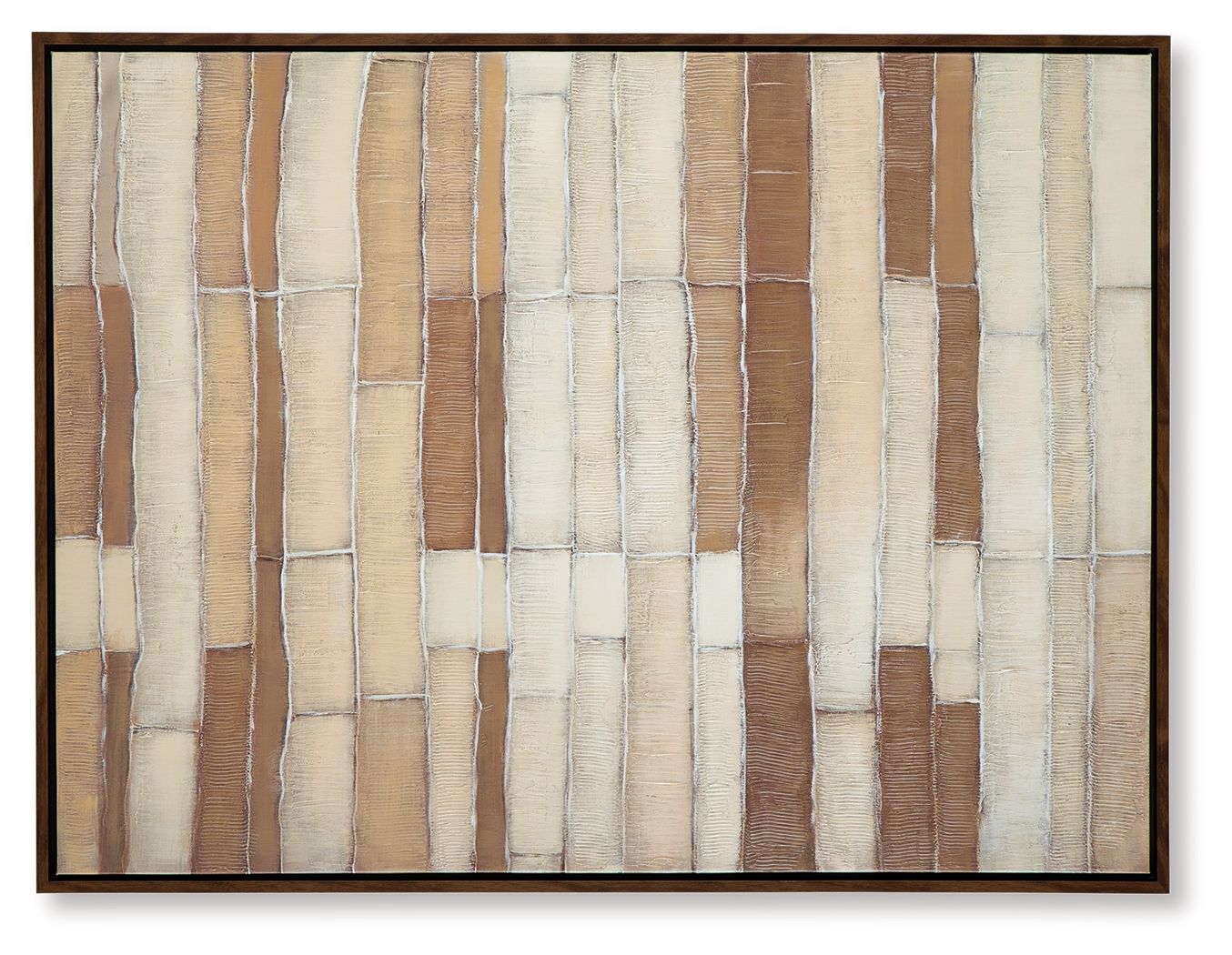 Kalanmore - Brown / Tan / White - Wall Art - Hornell Furniture Outlet