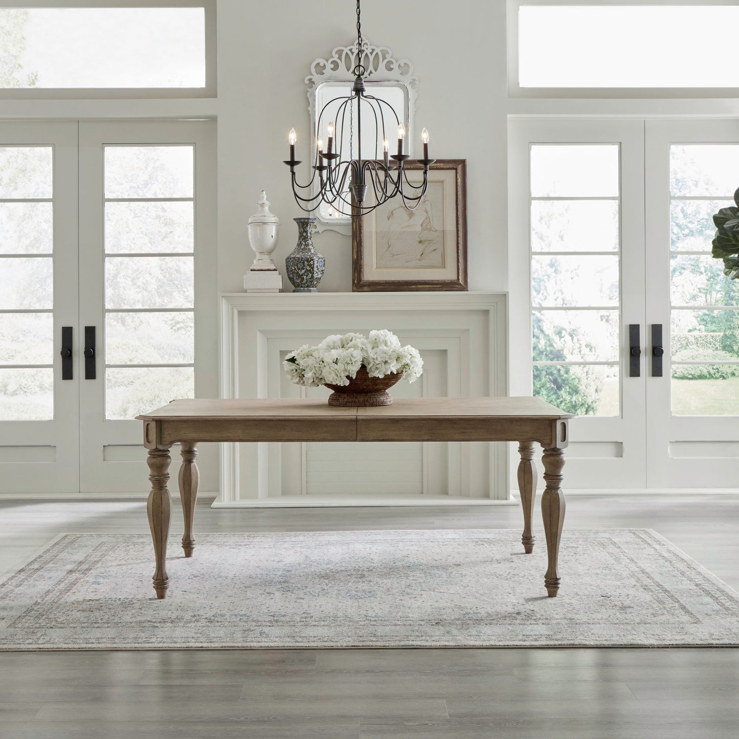 Magnolia Manor - Rectangular Leg Table - Hornell Furniture Outlet