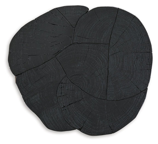 Wimbell - Black - Round End Table - Hornell Furniture Outlet