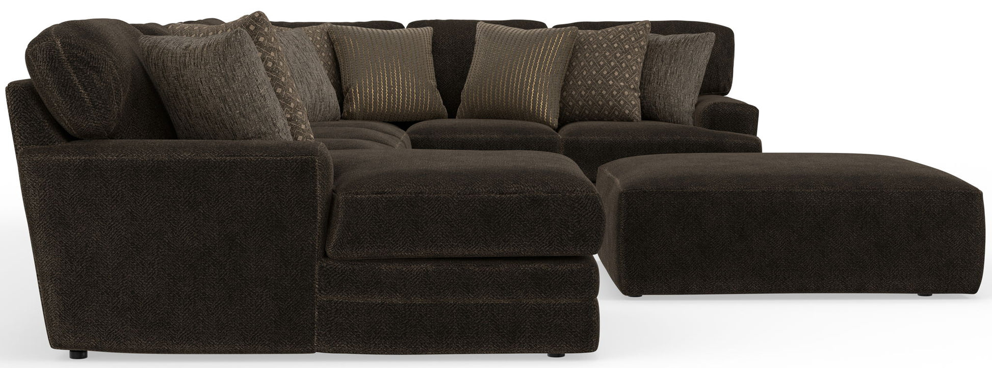 Mammoth - Sectional With Cocktail Ottoman - Hornell Furniture Outlet