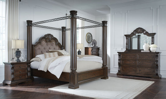 Maylee - Canopy Bed - Hornell Furniture Outlet