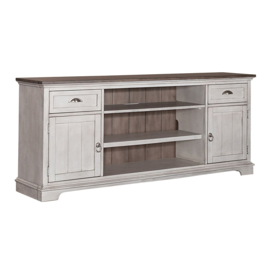 Ocean Isle - Entertainment Tv Stand - Hornell Furniture Outlet