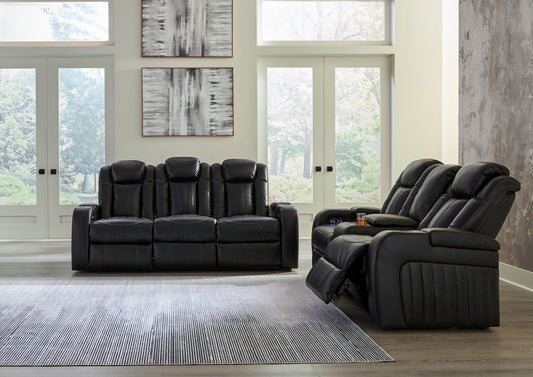 Caveman Den - Power Reclining Living Room Set - Hornell Furniture Outlet