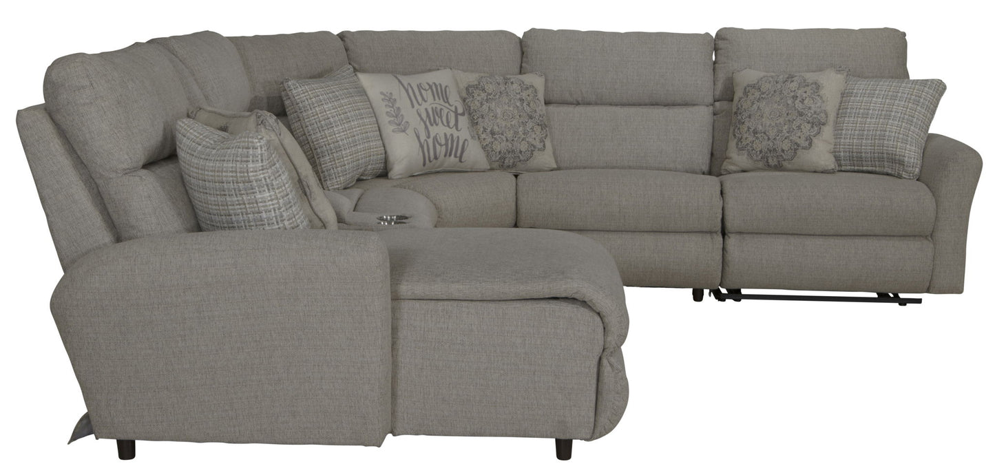 McPherson - Reclining Sectional - Hornell Furniture Outlet